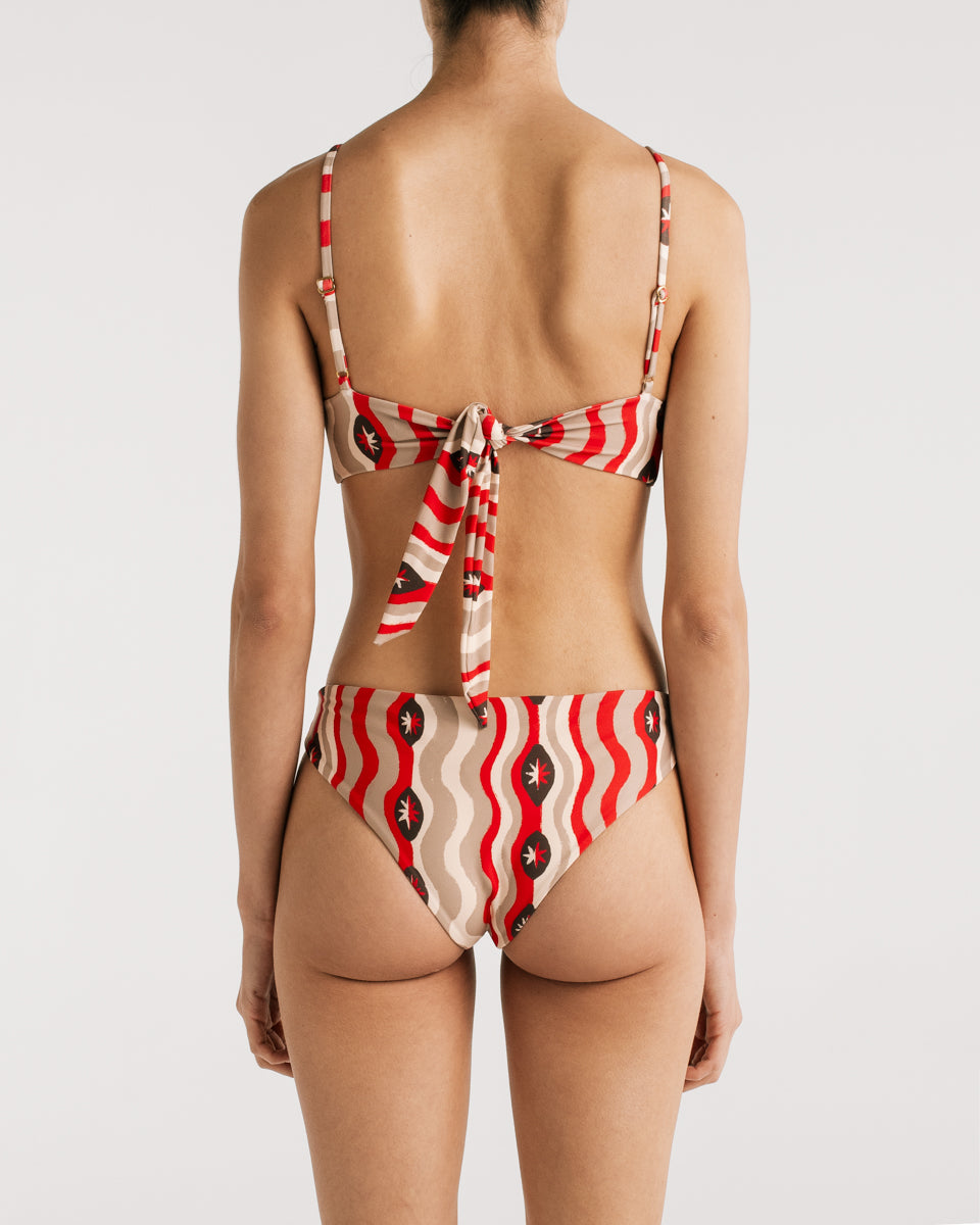 Mila Bikini Bottom - Red
