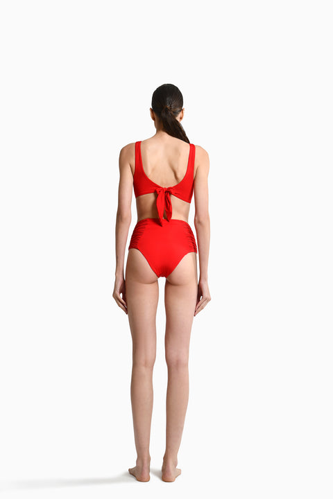 Pula Red Top & Tali Red Bottom