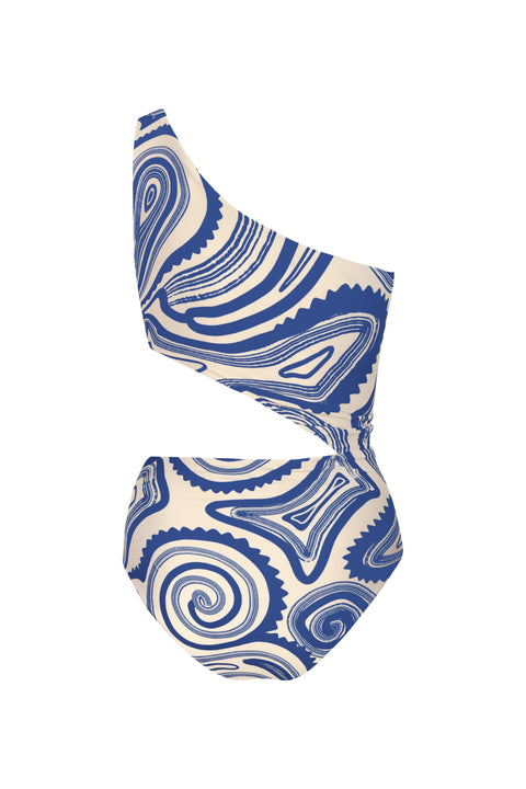 Diana Blue Pavoni One Piece