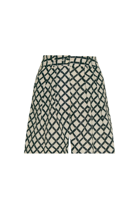 Fede Ivory Deco Short