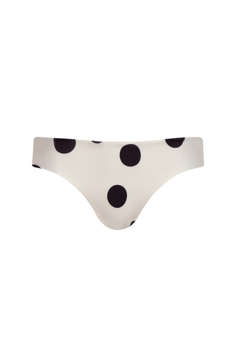 Zahra White Dots Bikini Botttom