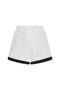 Liana Ivory Black Shorts