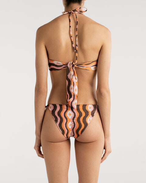 Bikini Top Hortencia Star Waves Orange