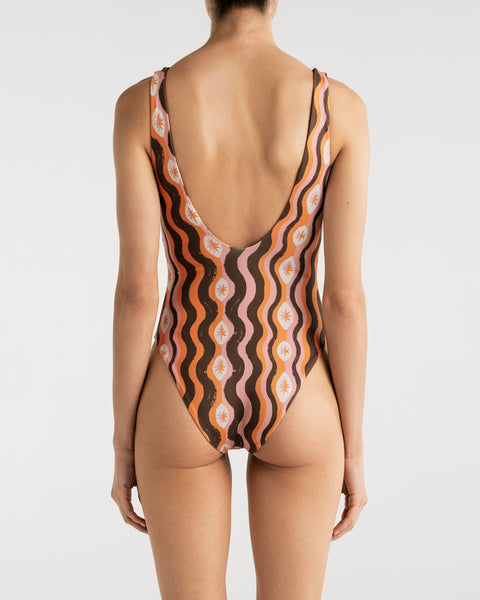 Vivi Star Waves Orange One Piece