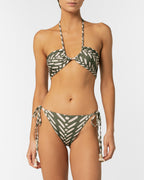 Hortencia Green Line Bikini Top