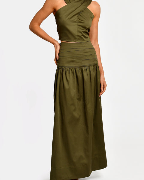 Catali Green Skirt