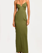 Belina Green Dress