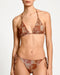 Bimori Lurex Checkers Bikini Top