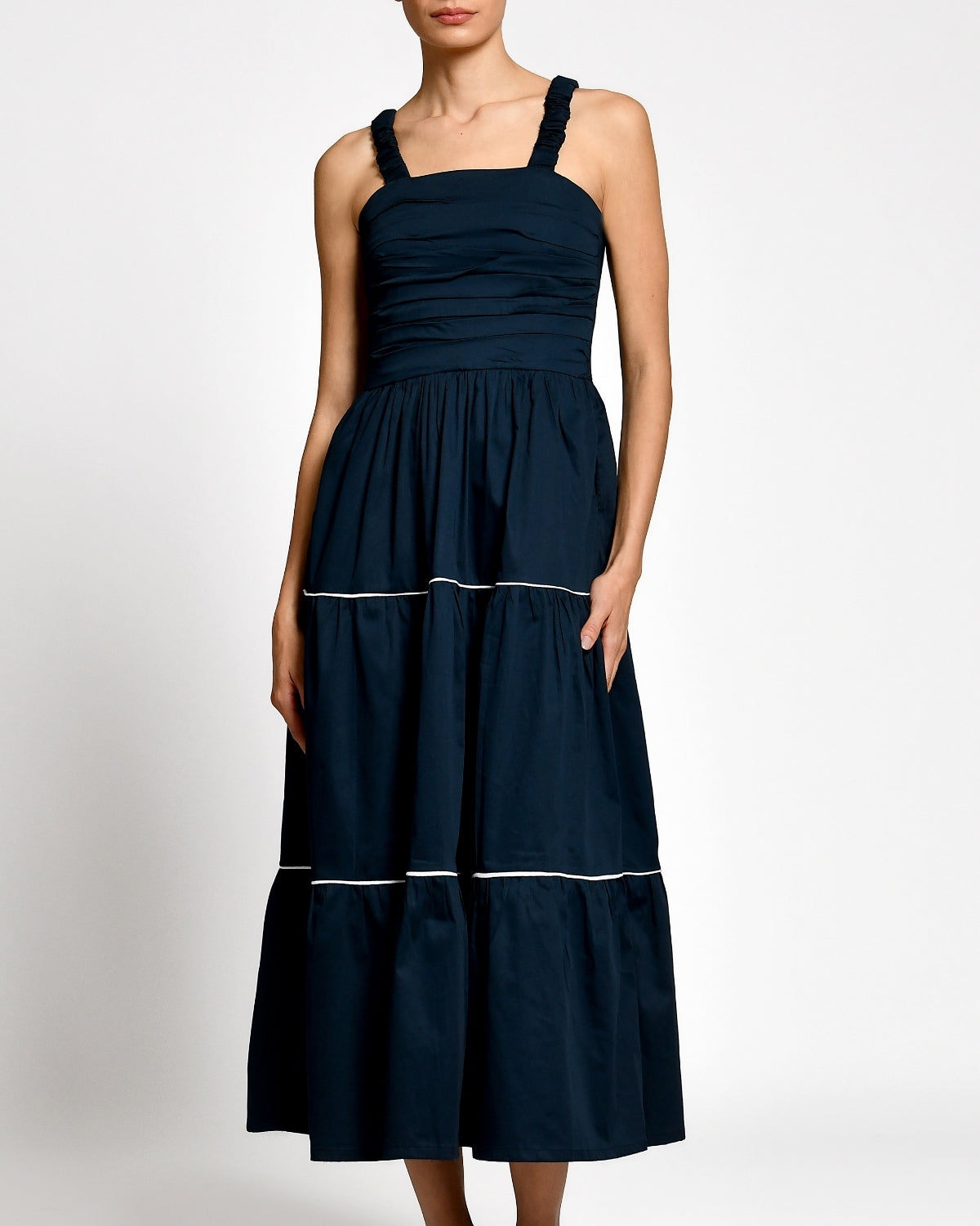 Ginevra Navy Dress