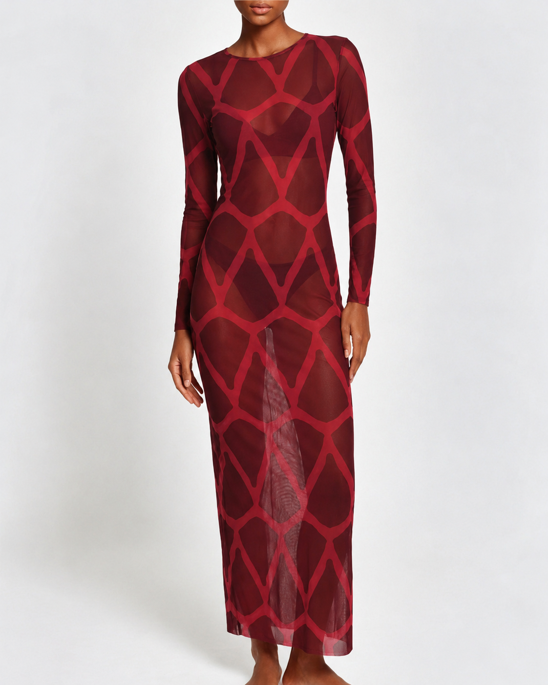 Petra Big Mollis Red Dress