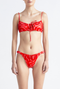 Gianna Vendus Red Bikini Bottom
