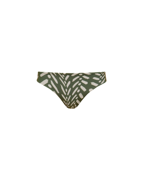 Zahra Green Linee Bikini Bottom