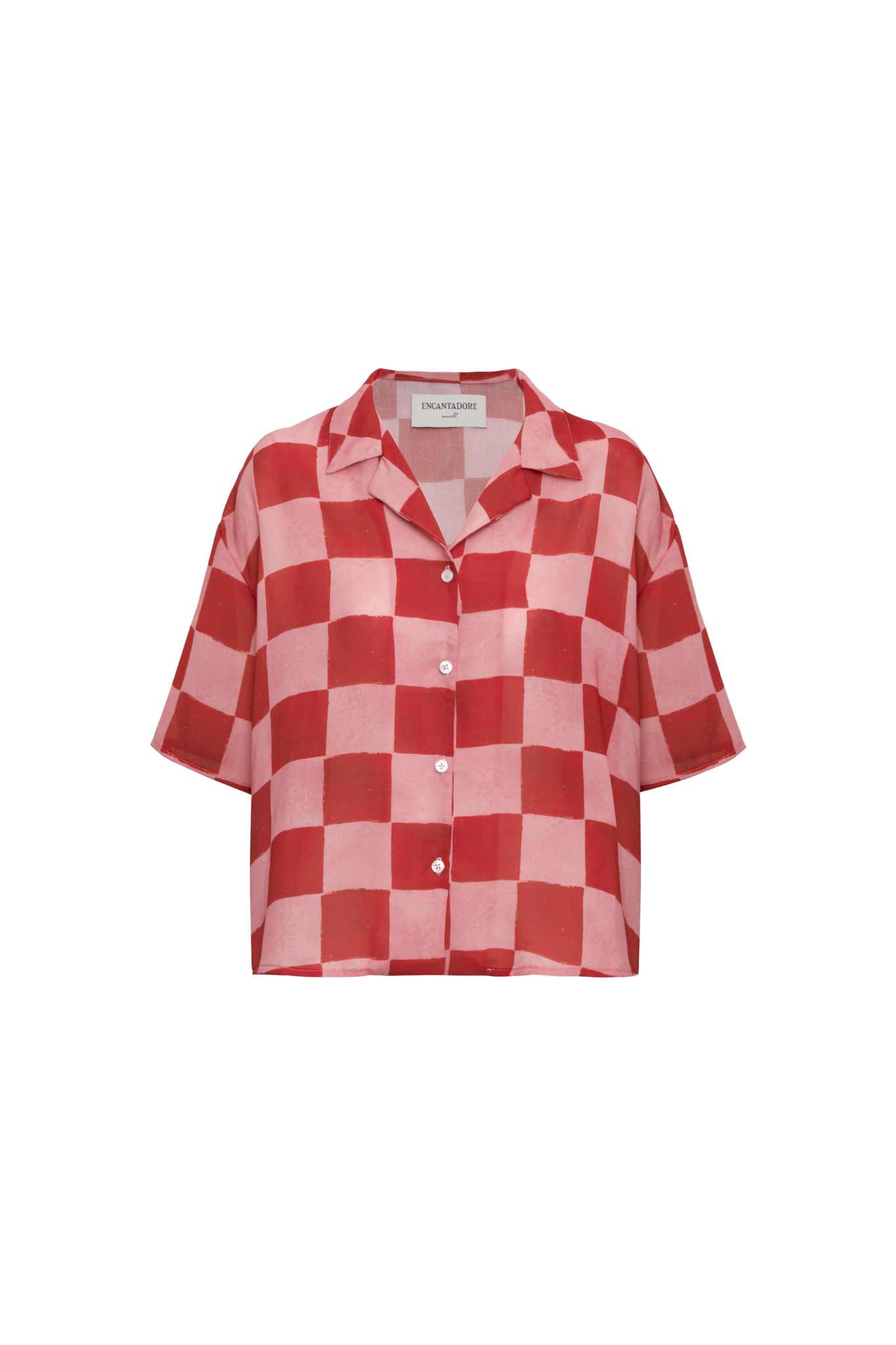 Alex Red Checkers Shirt– EncantadoreInt