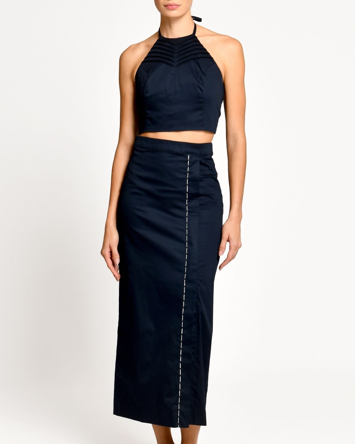 Eliana Navy Top
