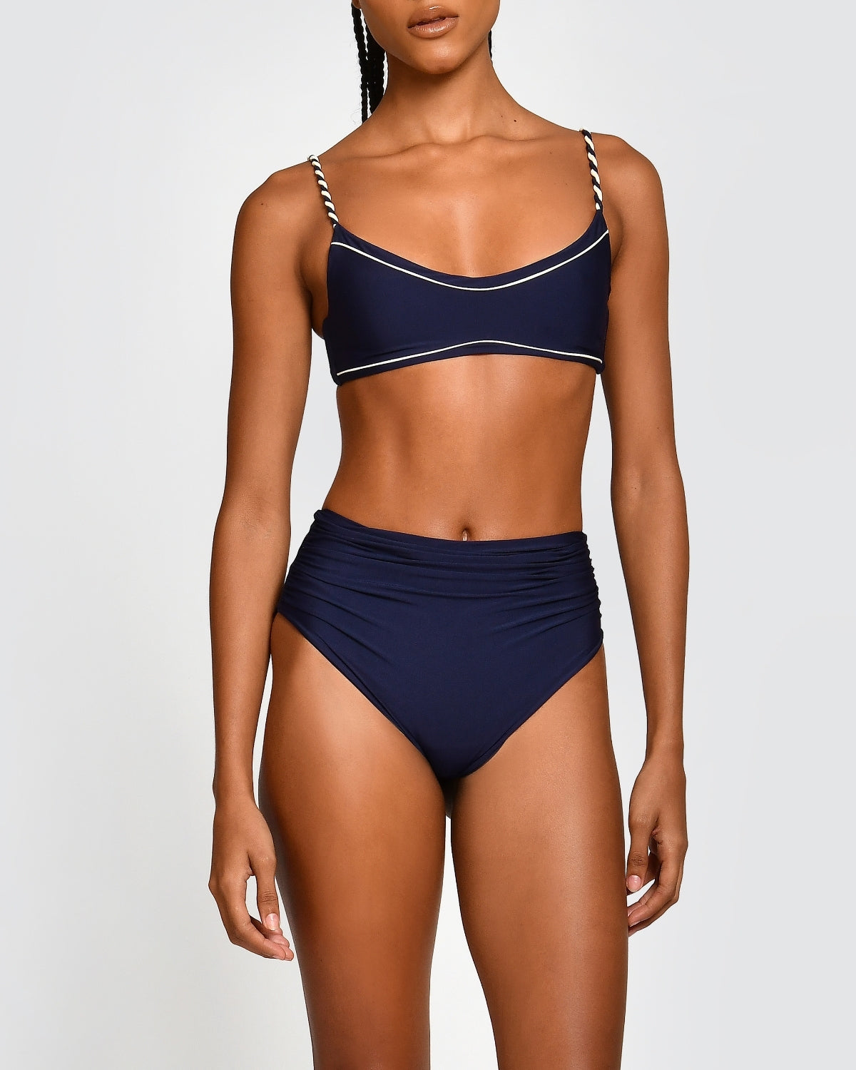 Mimi Navy Bikini Top