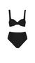 Pula Black Top & Tali Black Bottom