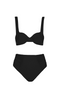 Pula Black Top & Tali Black Bottom