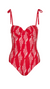 Palmi Red One Piece