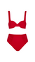 Pula Red Top & Tali Red Bottom