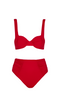 Pula Red Top & Tali Red Bottom