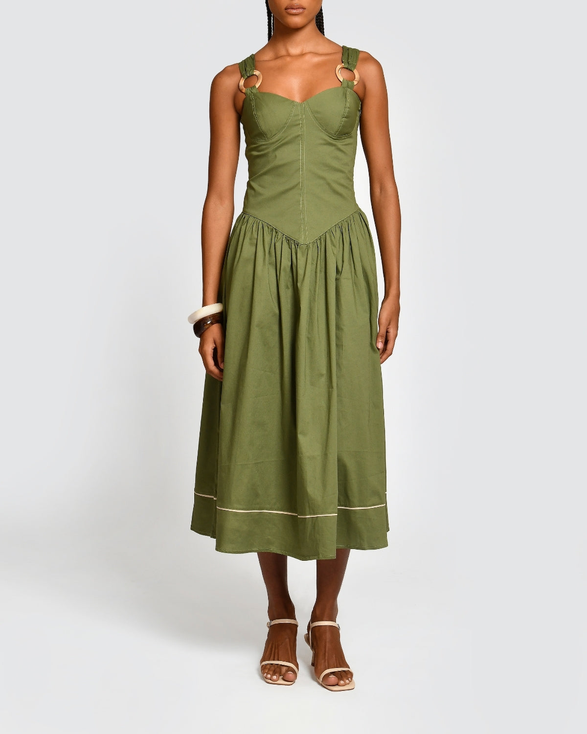 Evva Green Dress