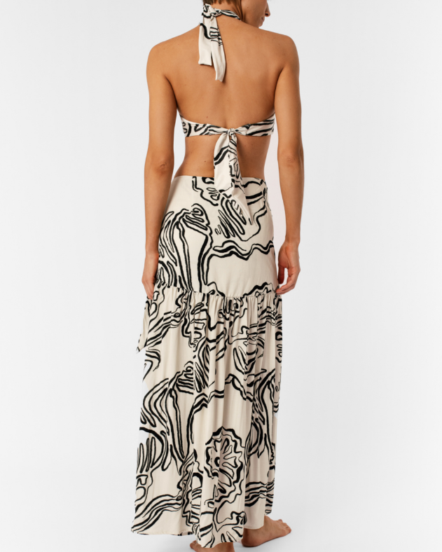 Elisa White Marea Skirt