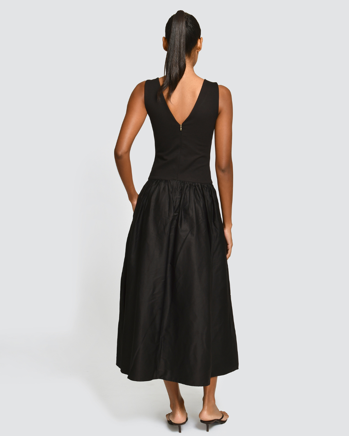 Flavia Black Dress