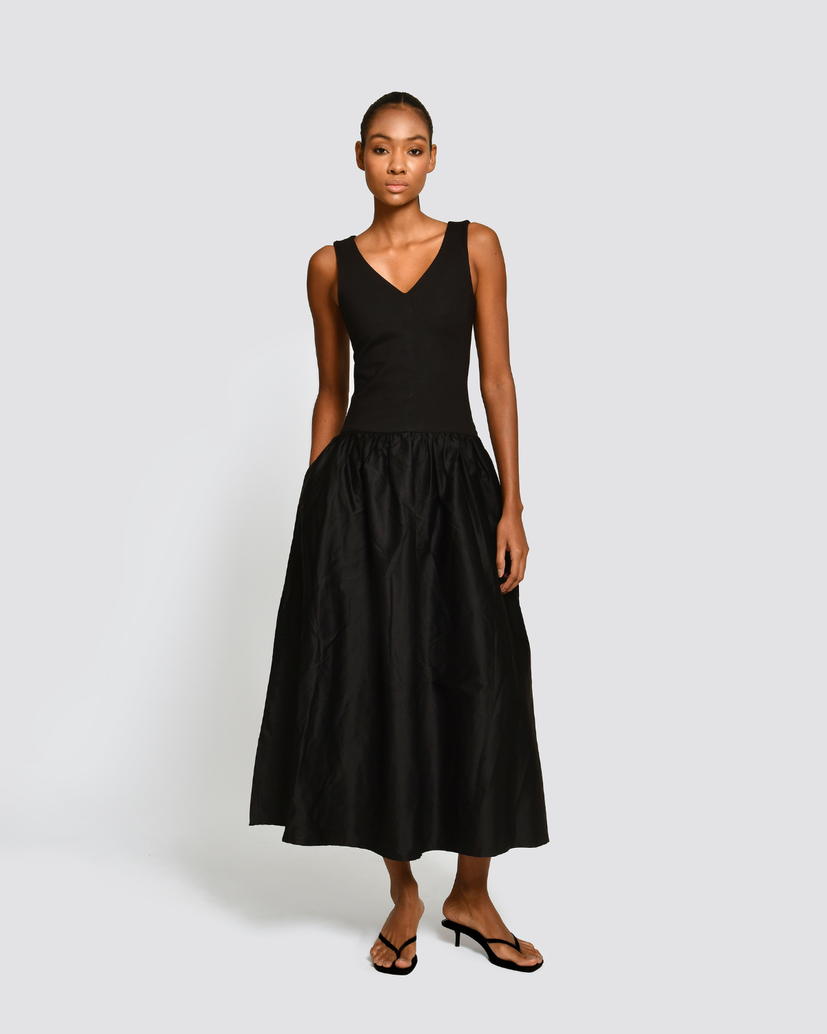 Flavia Black Dress