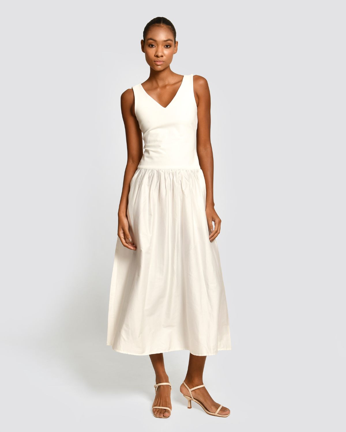 Flavia Ivory Dress