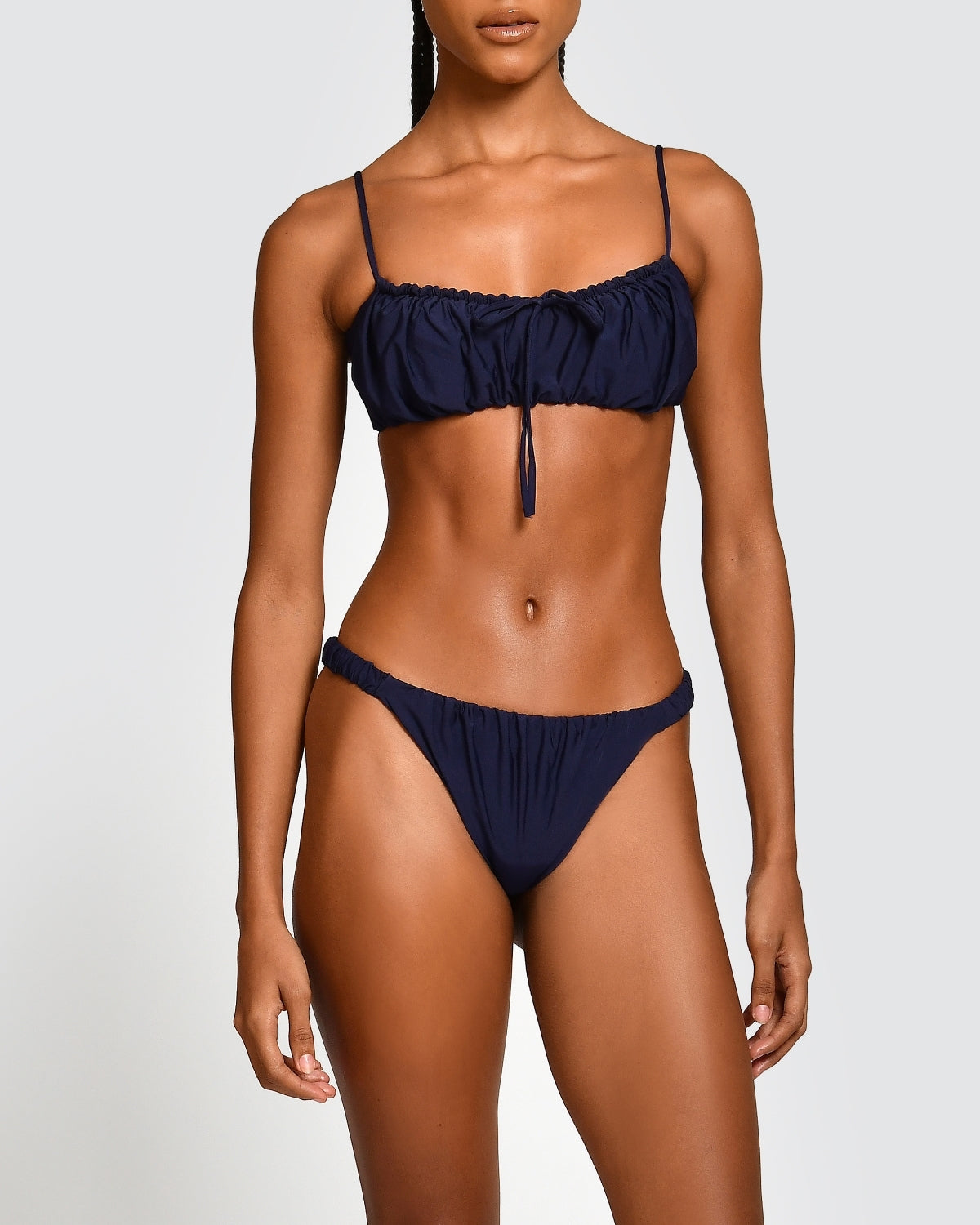 Nori Navy Bikini Top