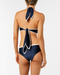 Sandy Navy Bikini Top