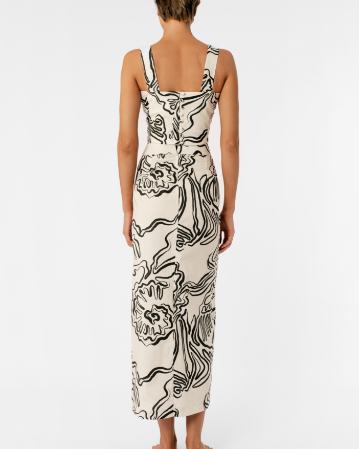 Cecilia White Marea Skirt