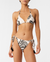 Bimori White Marea Bikini Top