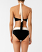 Gabriela Ivory Black Bikini Top