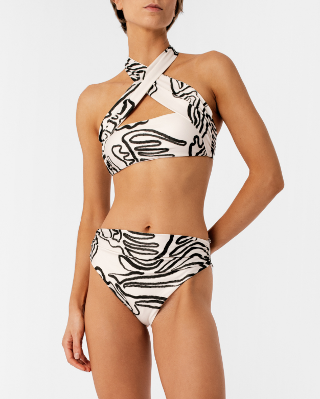 Esther White Marea Bikini Bottom