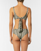 Trisha Green Linee Bikini Bottom