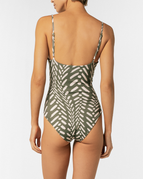 Palmi Green Linee One Piece