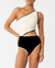 Raisa Ivory Black One Piece