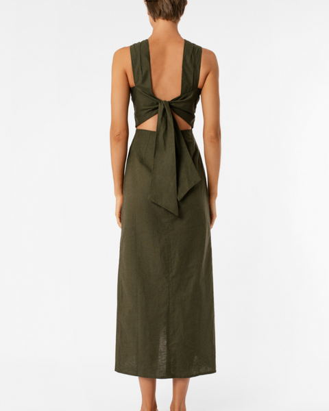 Livia Green Linee Dress