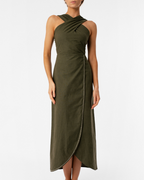 Livia Green Linee Dress