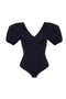 Mariela Black Bodysuit