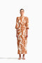 Renata Orange Mare Dress