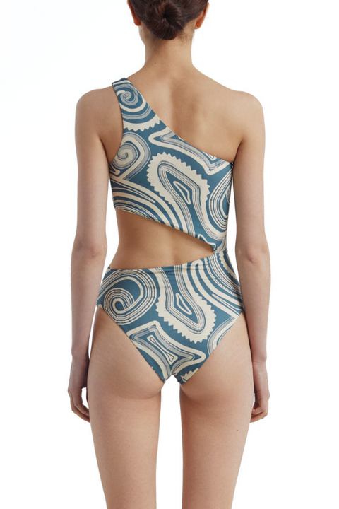 Diana Green Pavoni One Piece