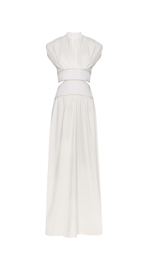 Toya White Dress