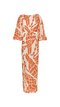 Renata Orange Mare Dress