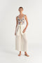 Alma Ivory Linen Pants